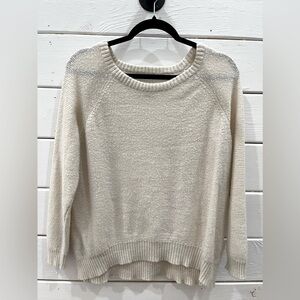 Women’s sweater size XL tan in color